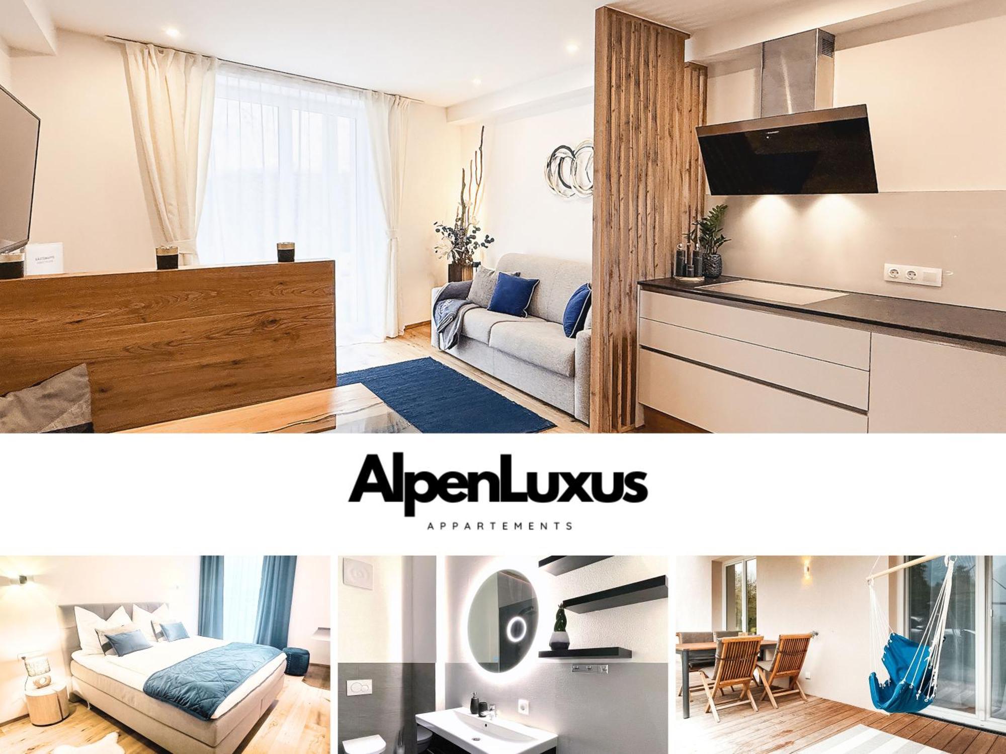Alpenluxus Presents Design Lodge - Terrace & Car Park 크람사흐 외부 사진